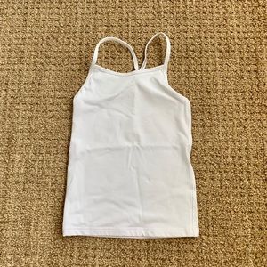 Ivivva White Tank sz 6
